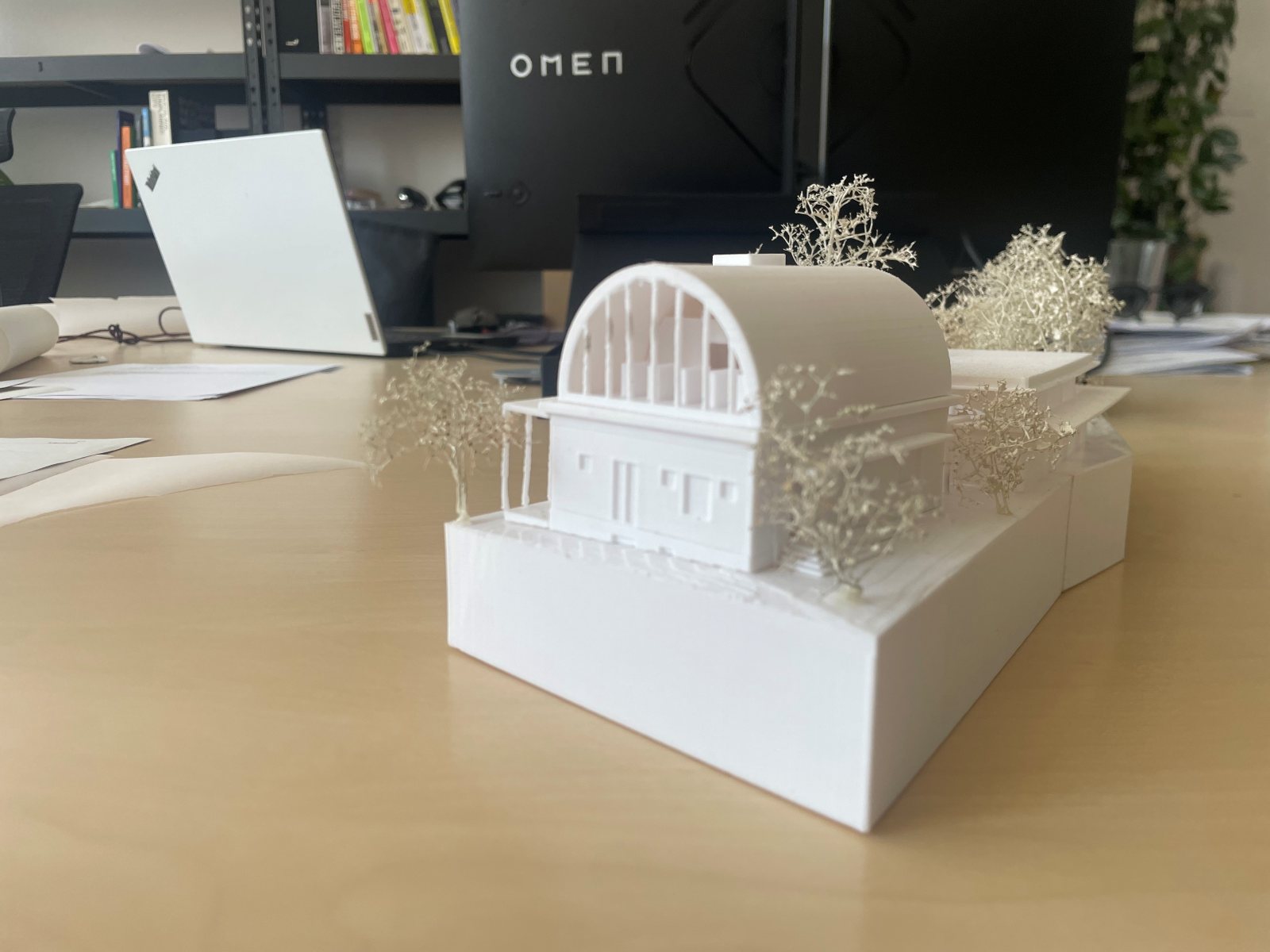 Model komunitného centra v Bernolákove, pohľad 3